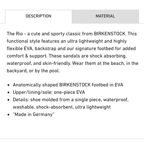 New w/box Birkenstock Rio Eva Kids size 11 - Picture 5 of 5